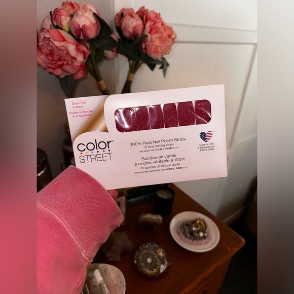 Glitter Red Color Street Nail Polish in the color “Cran-tastic” Brand New in Box - Picture 17 of 17